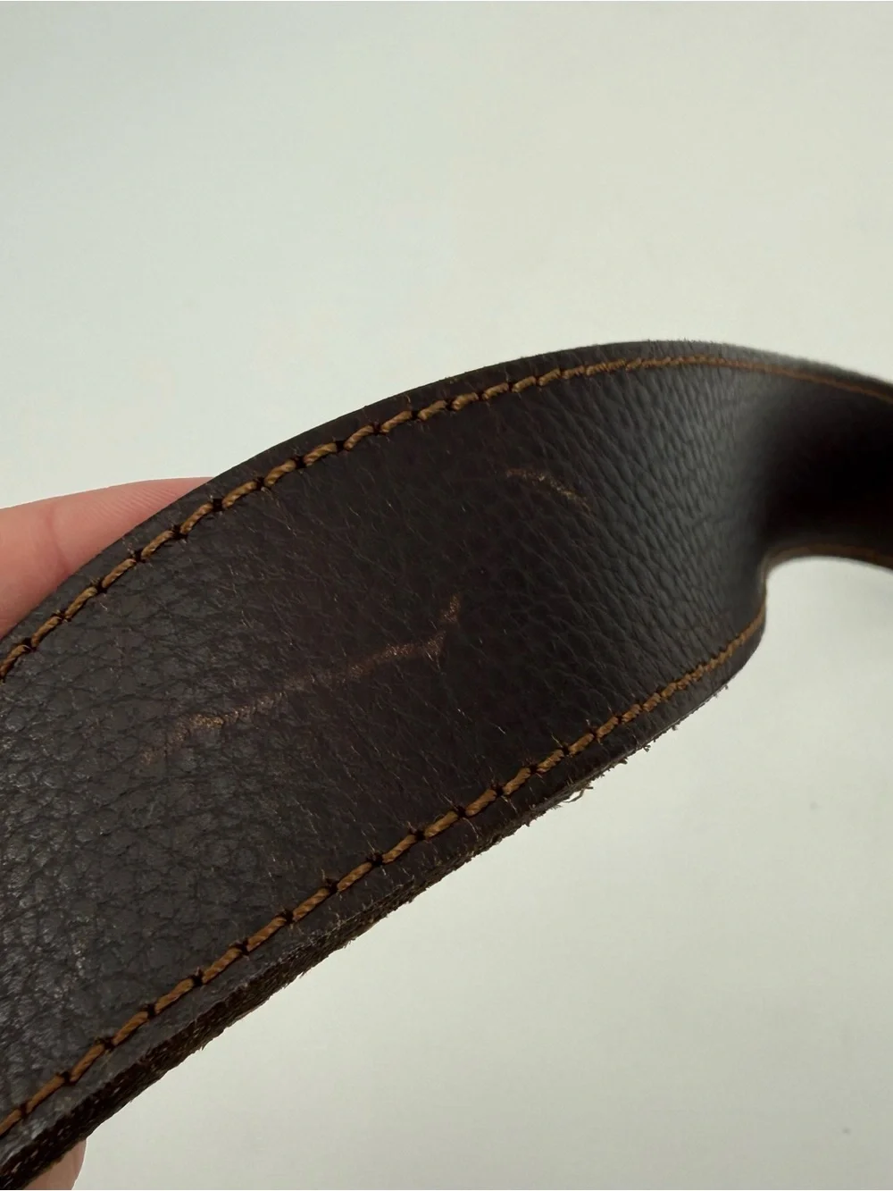 Unbranded Genuine Leather Brown Mens Blet Size Large Made in India